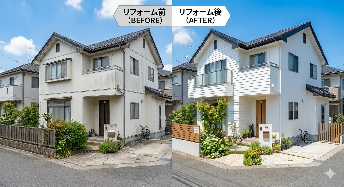 外壁・屋根セット施工事例